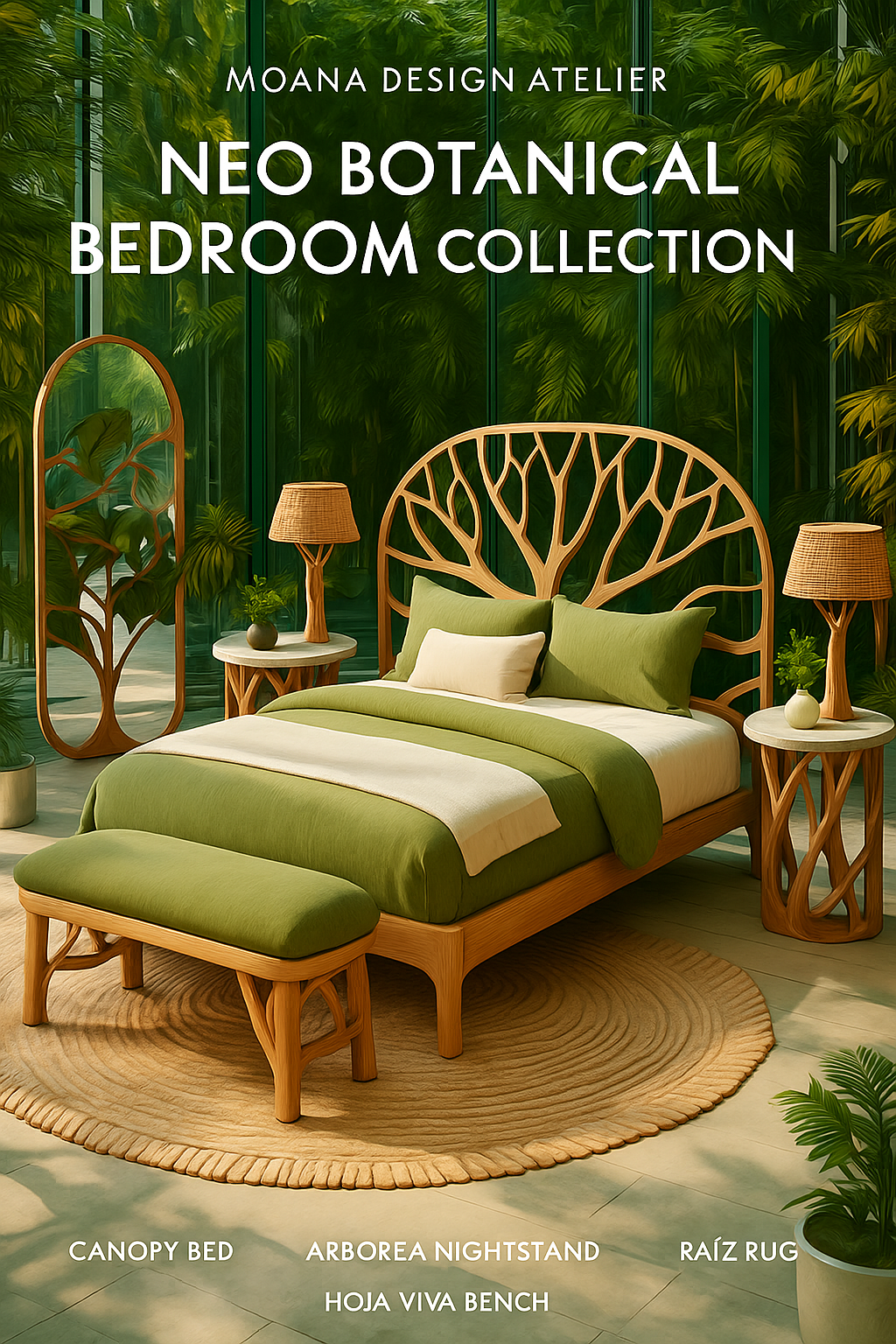 Botanical Headboard
